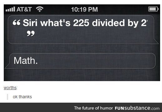 Oh siri