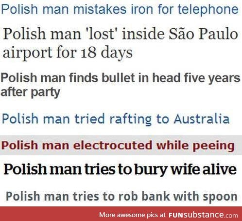 Florida man, meet Polish man