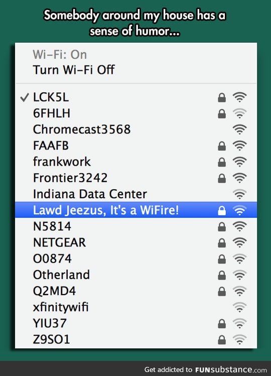 That wifi name