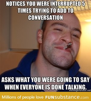 This guy makes group conversations better