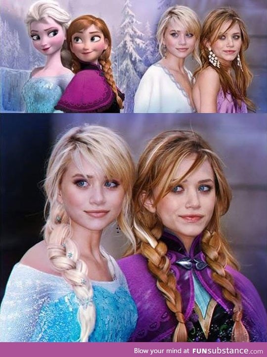 The frozen olsen twins