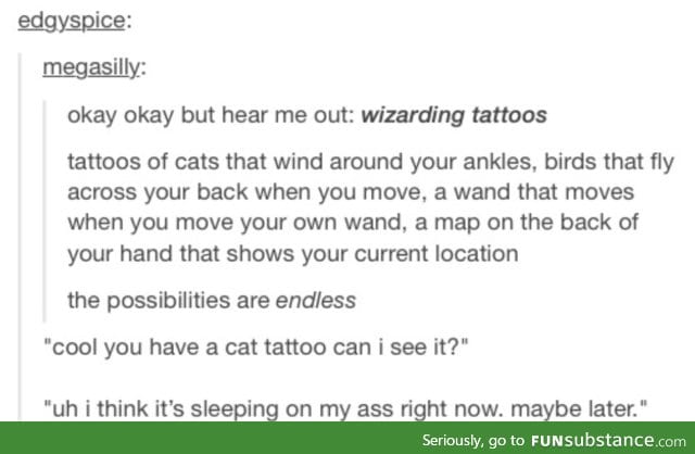 Wizarding tattoos