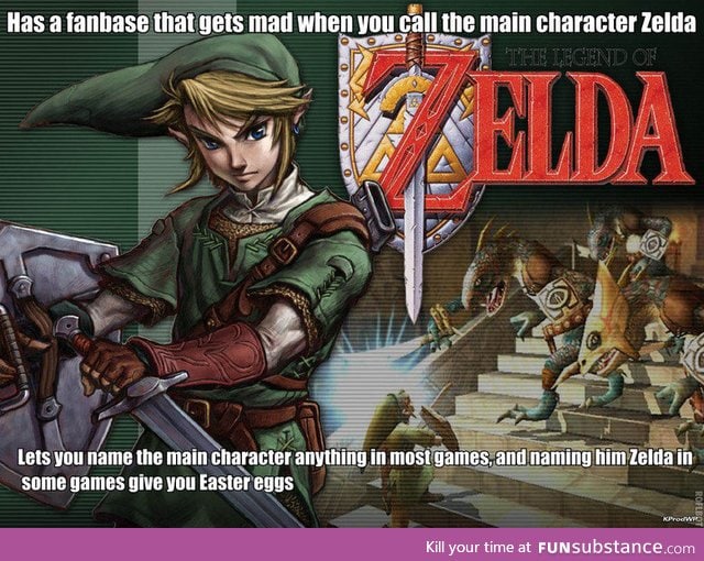 Scumbag legend of zelda series