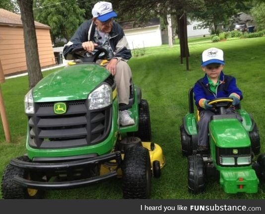 world war 2 veteran and preschooler are best friends