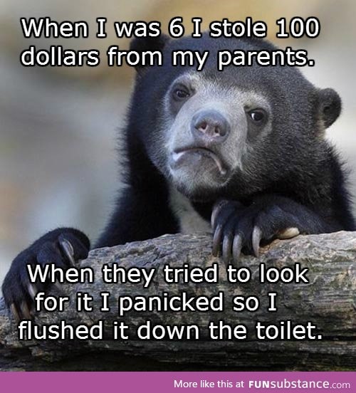 Confession bear