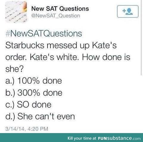 Kate needs her caffeine, stat