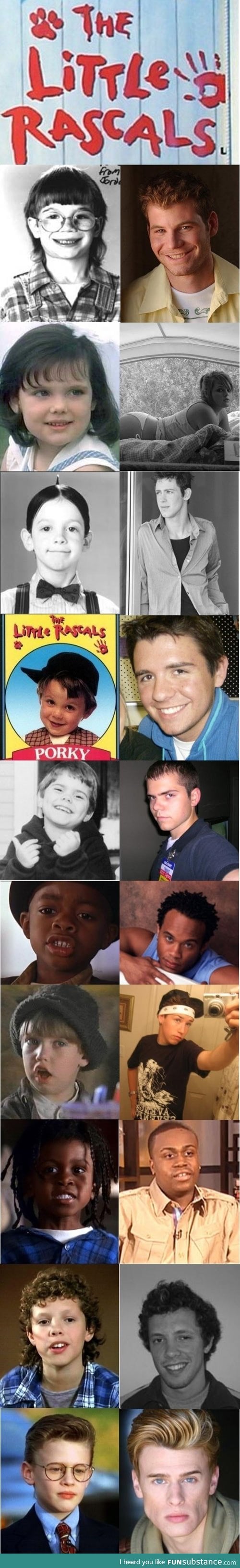 The little rascals, many years later