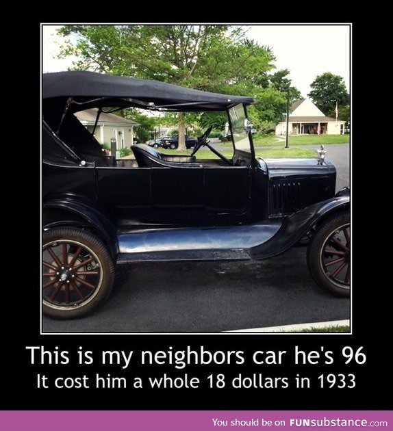 An 18 dollar car