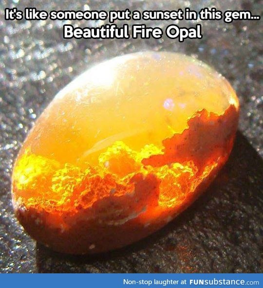 Sunset stone