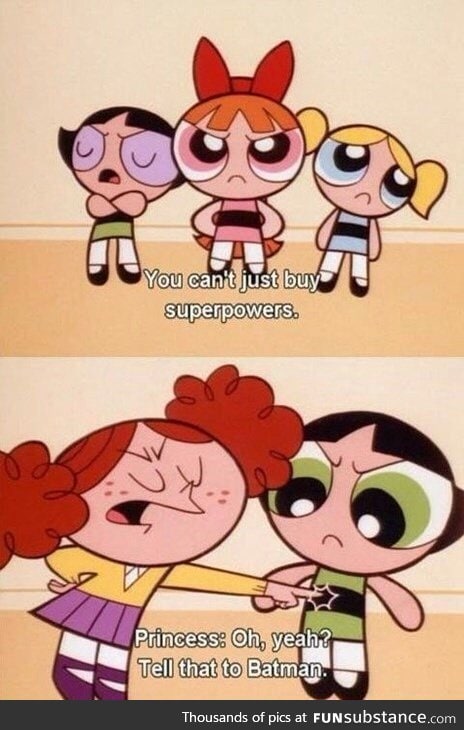 Powerpuff Girls learn about super powers