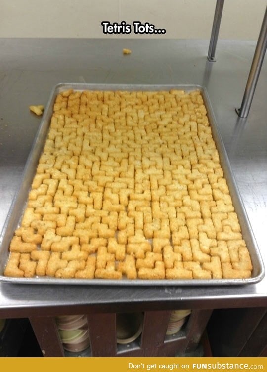 Edible Tetris