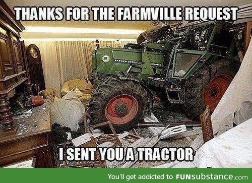 Thanks for the Farmville request