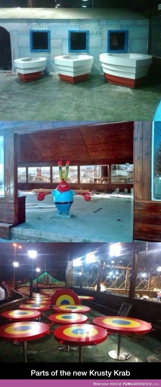 Real life Krusty Krab