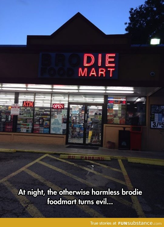 Evil food mart