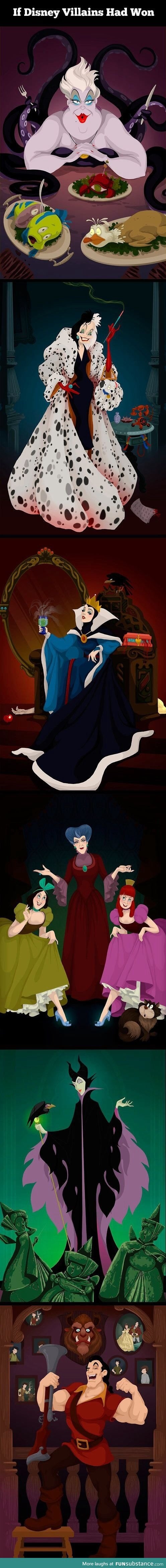 If Disney villians had won