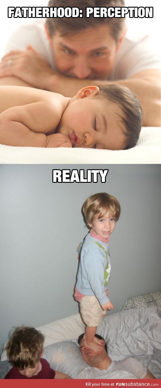 Fatherhood: Perception vs. Reality