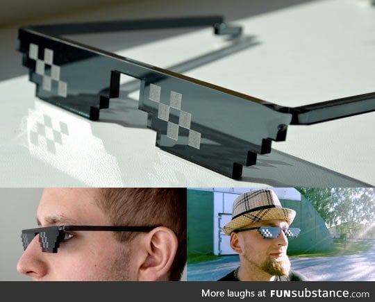 Deal with it sunglasses now exist