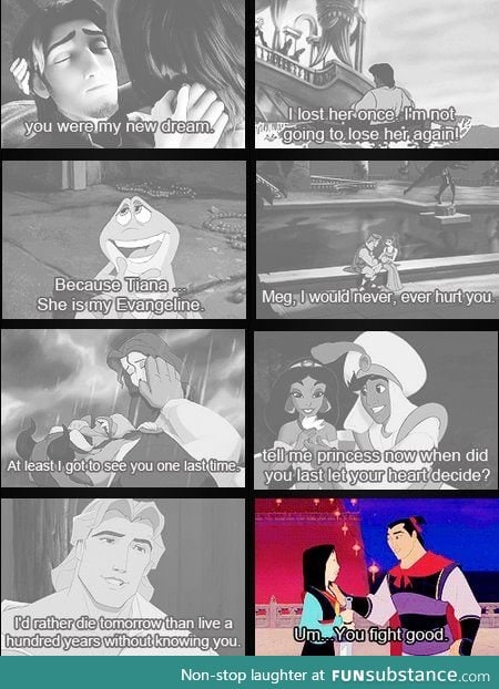 Disney accurately represents what men are like