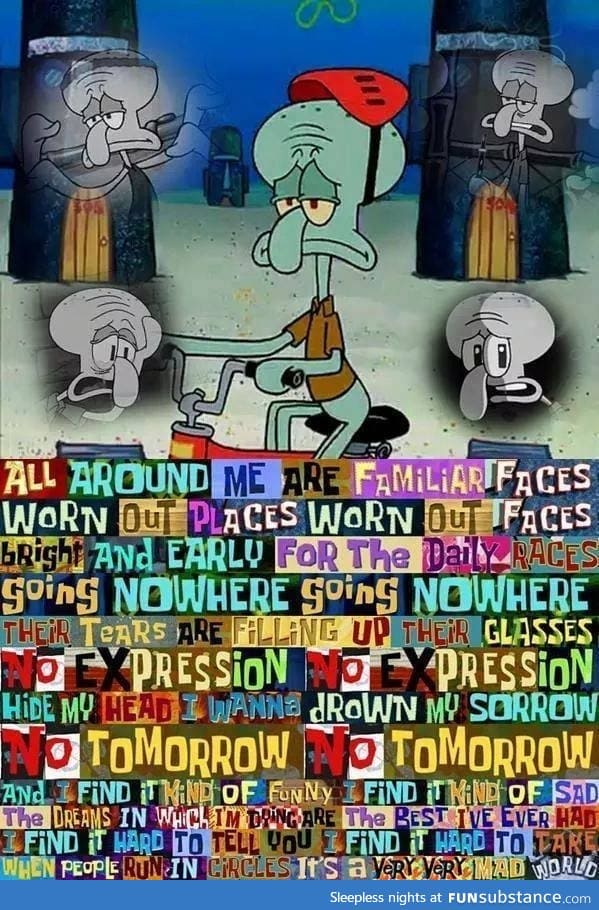 Squidward and Depression