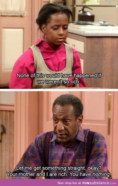 Bill Cosby on entitlement