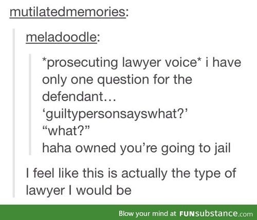 Me as a lawyer