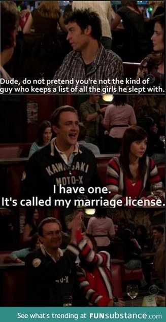 Marriage license