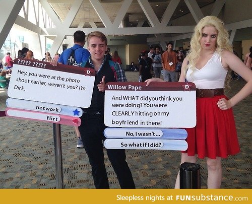 Cosplay win