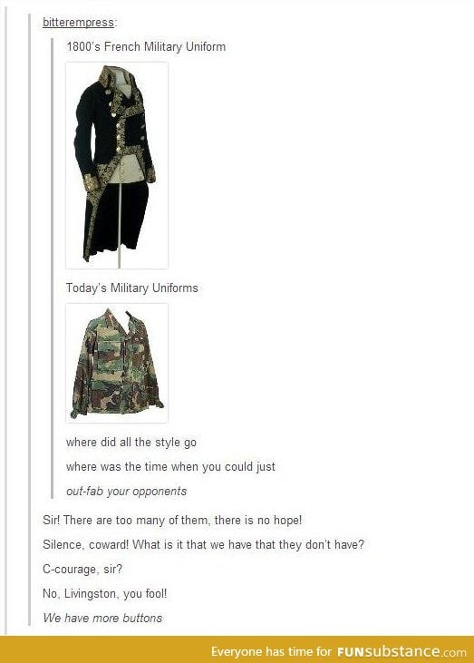 Military uniforms