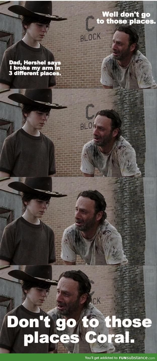 The walking Dadjokes