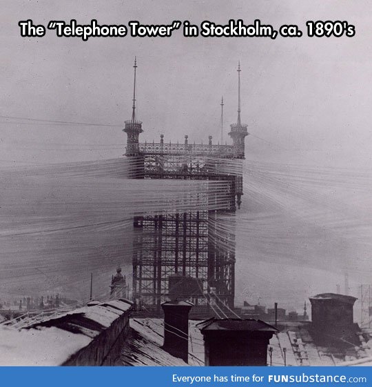 Telephone tower