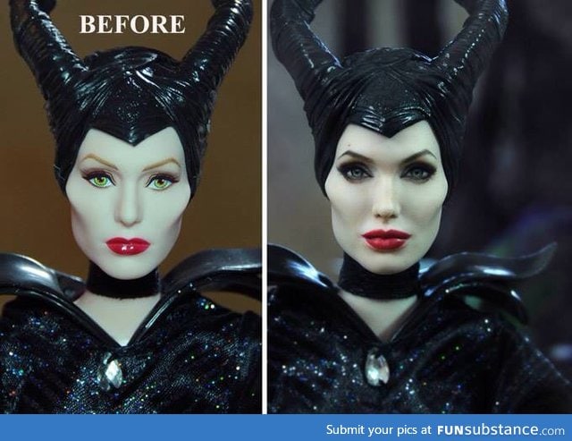 Filipino artist transforms generic doll to its realistic conterpart