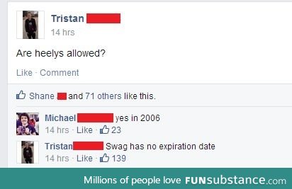 Swag expiry