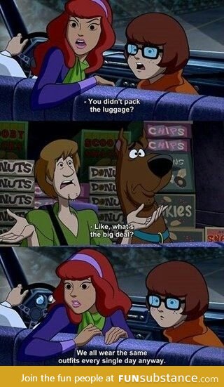 Scooby doo gets real