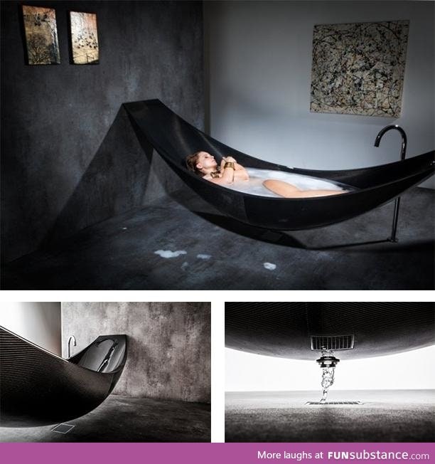 I guess I need a floating hammock bathtub