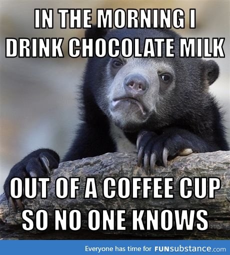 Coffee is more adult-like