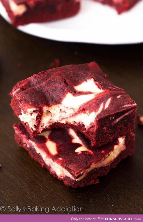 CN25: Red Velvet Cheesecake Swirl Brownies