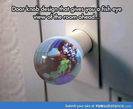 Good door knob design