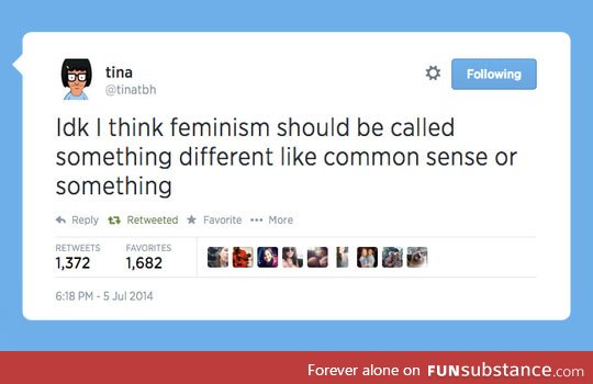 Tina on feminism