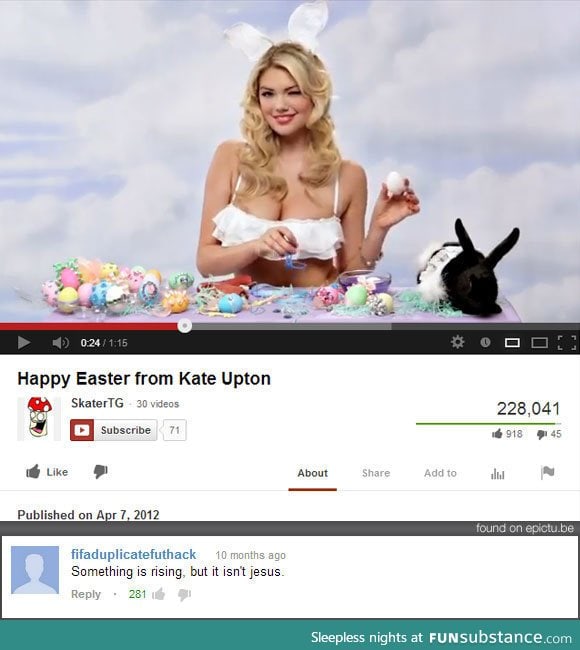 Dat comment doe