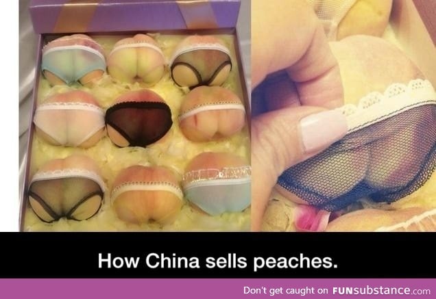 Sexy peaches in China