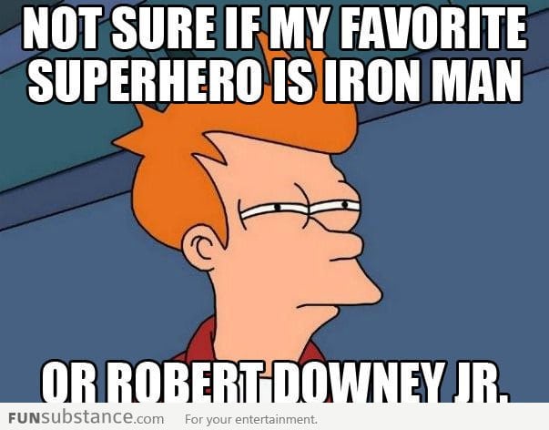 Iron Man vs Robert Downey Jr.