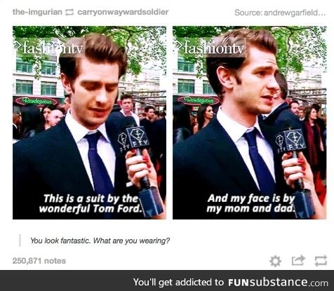 Andrew Garfield, everybody.