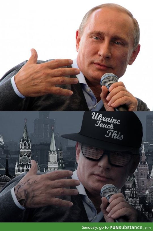 Just putin it here