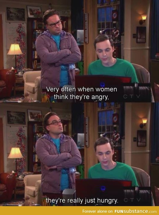 Sometimes sheldon is very wise