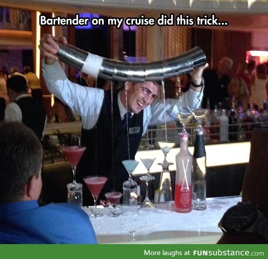 The master of all bartenders