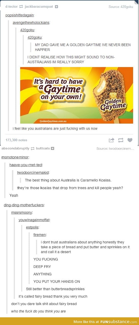 Tumblr on Australia