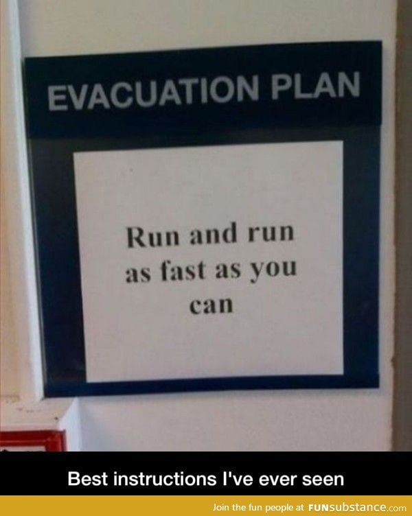 evacuation plan