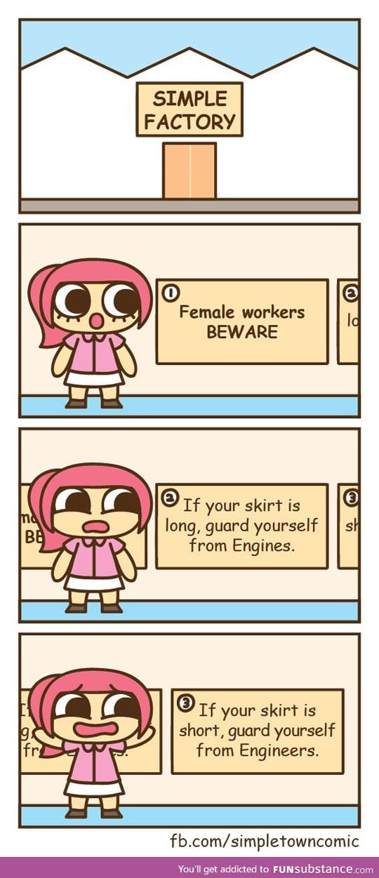 Female workers beware