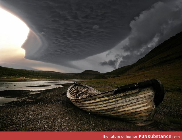 Interesting cloud formation