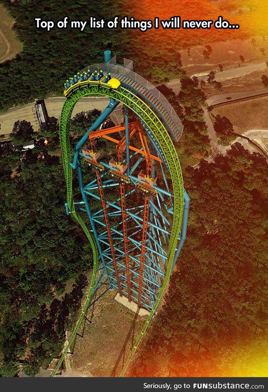 Kingda ka roller coaster